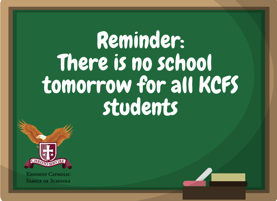 No School Reminder